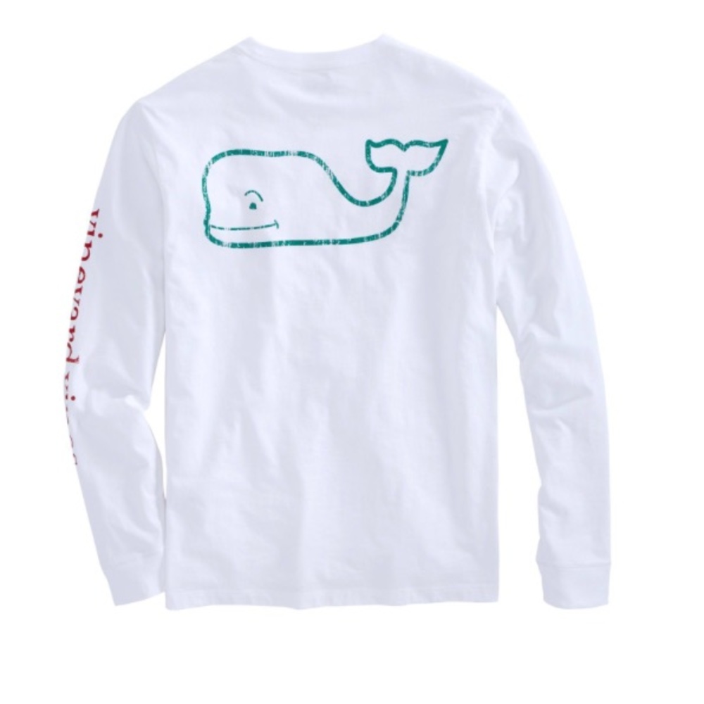 White Vineyard Vines Long Sleeve